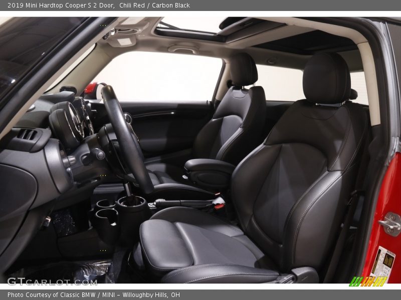 Front Seat of 2019 Hardtop Cooper S 2 Door