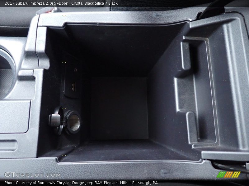Crystal Black Silica / Black 2017 Subaru Impreza 2.0i 5-Door