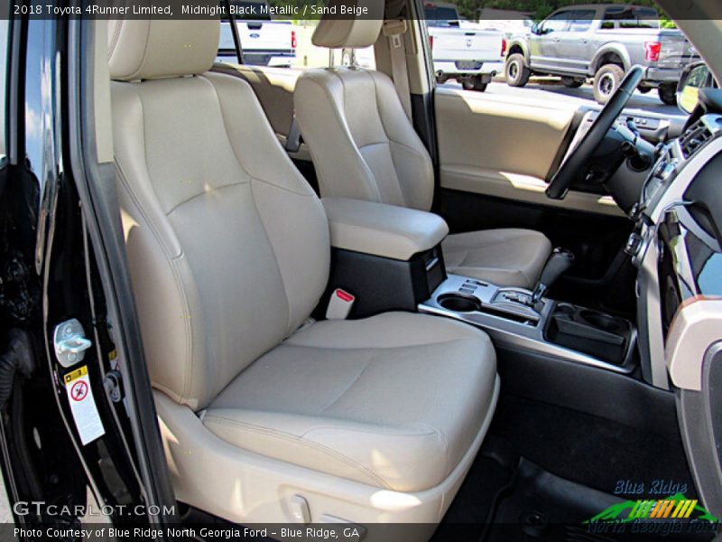 Midnight Black Metallic / Sand Beige 2018 Toyota 4Runner Limited