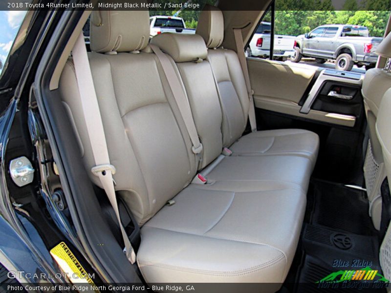 Midnight Black Metallic / Sand Beige 2018 Toyota 4Runner Limited