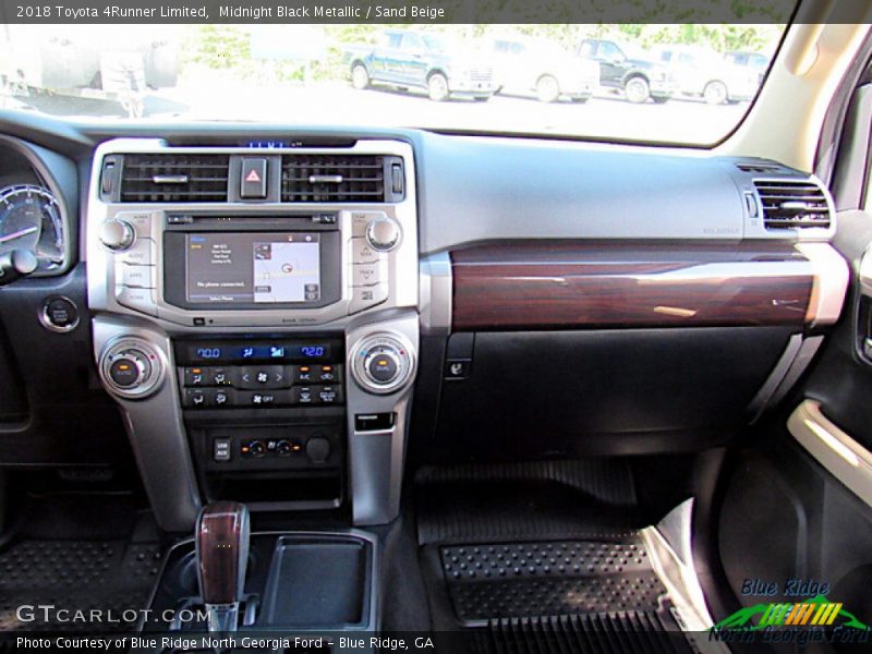 Midnight Black Metallic / Sand Beige 2018 Toyota 4Runner Limited