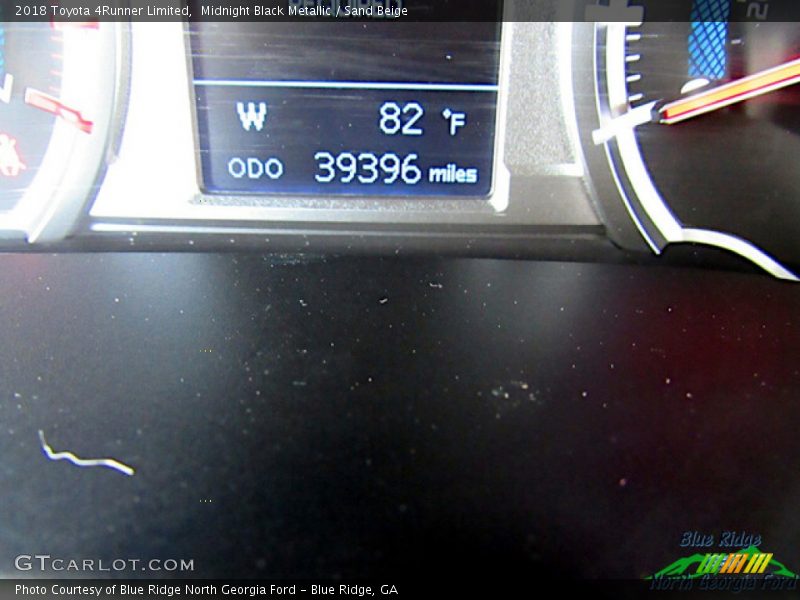 Midnight Black Metallic / Sand Beige 2018 Toyota 4Runner Limited