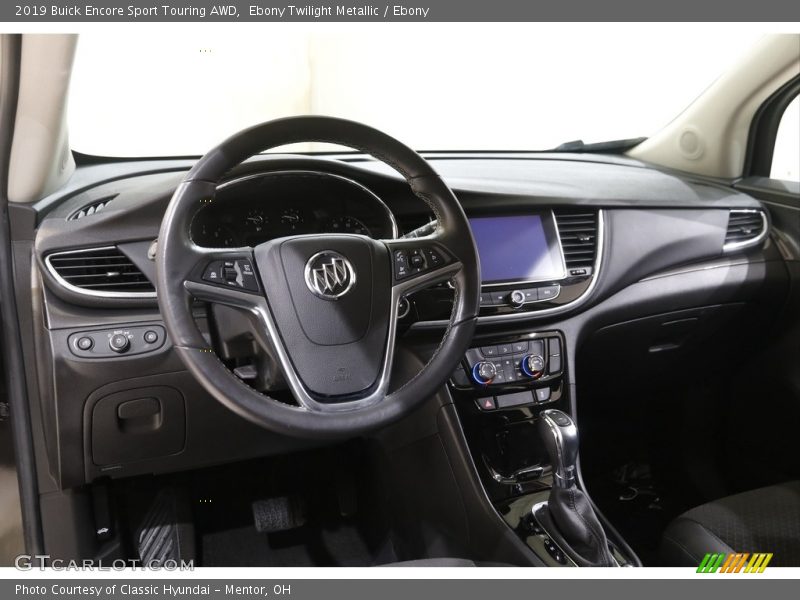 Ebony Twilight Metallic / Ebony 2019 Buick Encore Sport Touring AWD