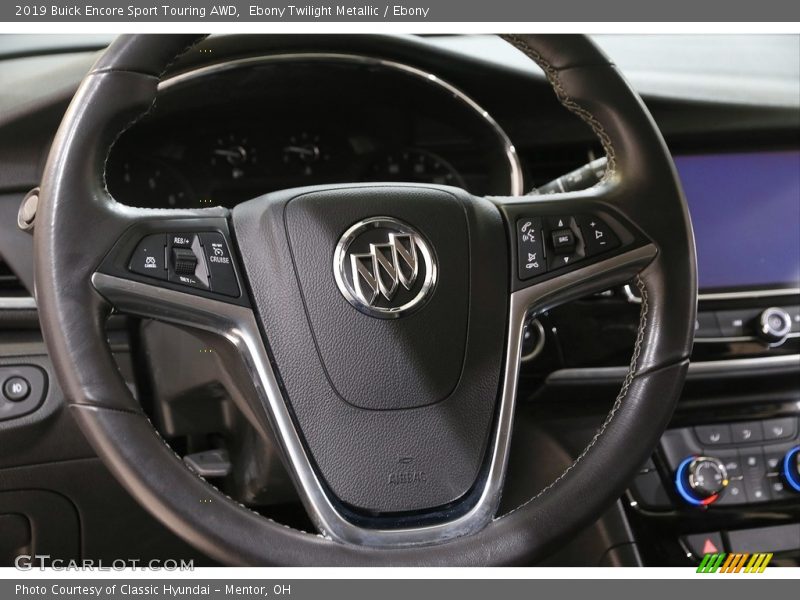 Ebony Twilight Metallic / Ebony 2019 Buick Encore Sport Touring AWD