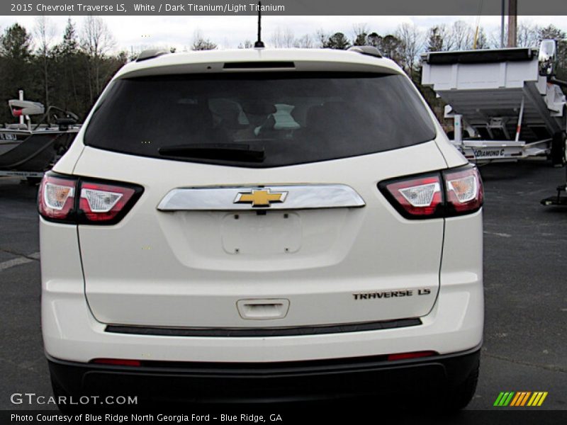  2015 Traverse LS White