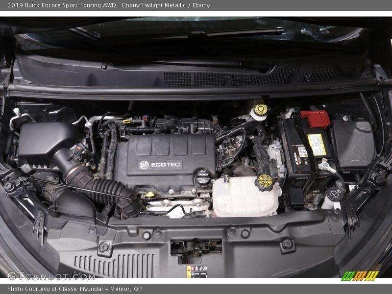 Ebony Twilight Metallic / Ebony 2019 Buick Encore Sport Touring AWD