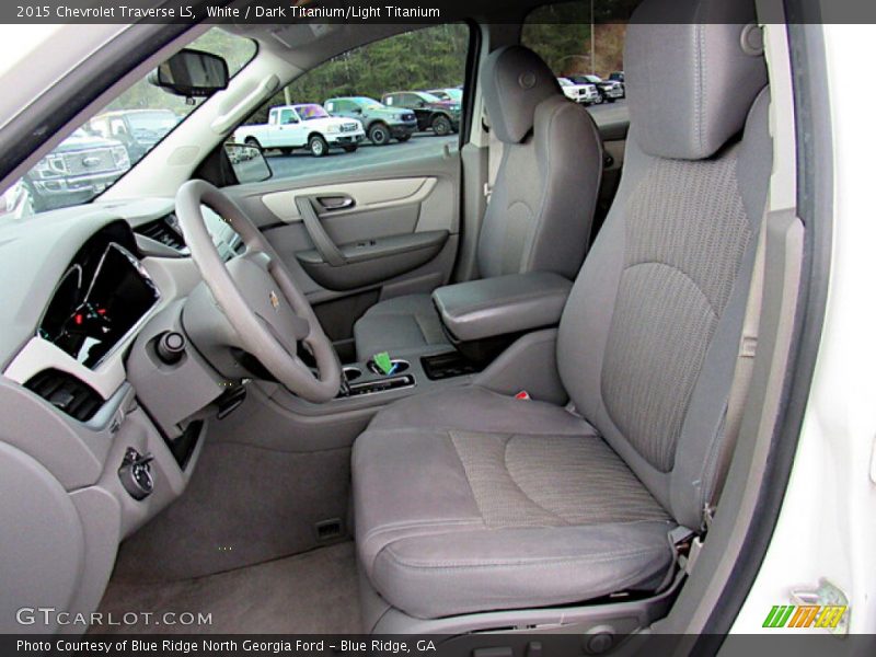 Front Seat of 2015 Traverse LS