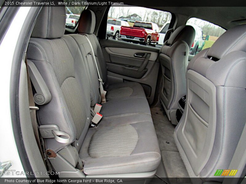 Rear Seat of 2015 Traverse LS