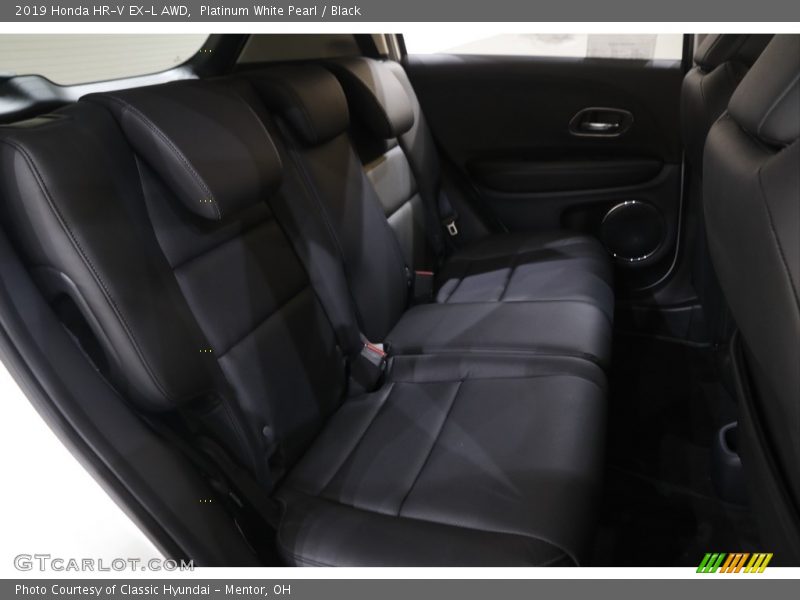 Platinum White Pearl / Black 2019 Honda HR-V EX-L AWD