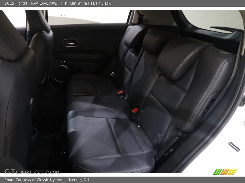 Platinum White Pearl / Black 2019 Honda HR-V EX-L AWD