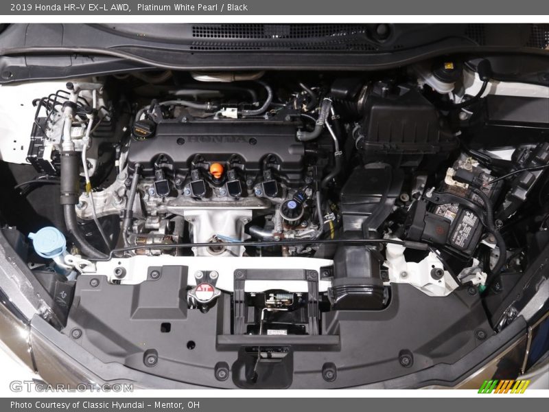 Platinum White Pearl / Black 2019 Honda HR-V EX-L AWD