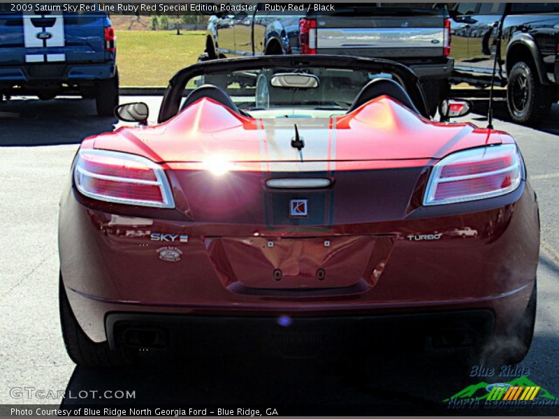 Ruby Red / Black 2009 Saturn Sky Red Line Ruby Red Special Edition Roadster