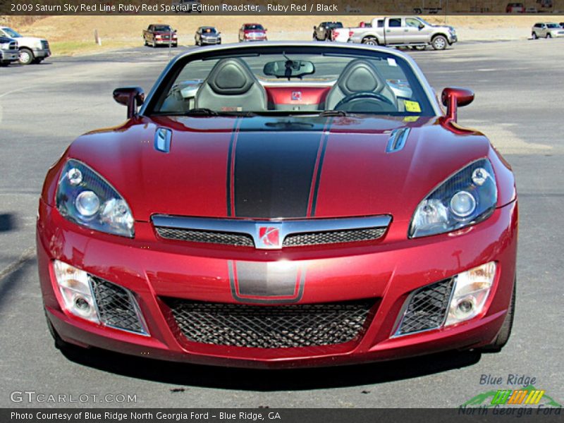 Ruby Red / Black 2009 Saturn Sky Red Line Ruby Red Special Edition Roadster