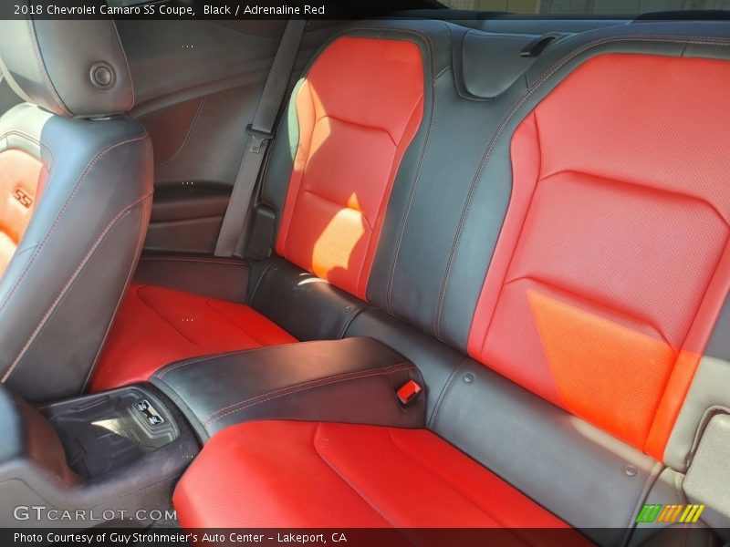 Black / Adrenaline Red 2018 Chevrolet Camaro SS Coupe