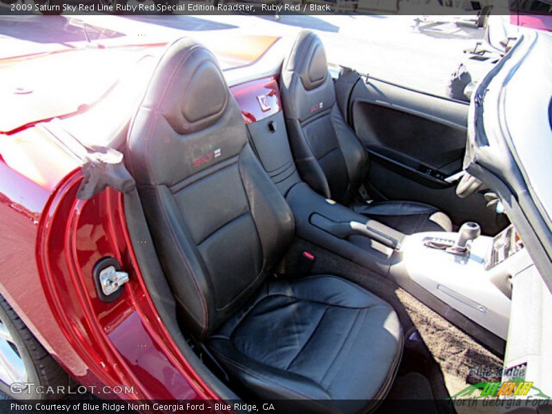 Ruby Red / Black 2009 Saturn Sky Red Line Ruby Red Special Edition Roadster