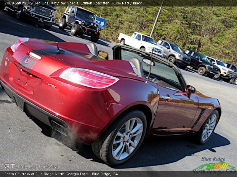 Ruby Red / Black 2009 Saturn Sky Red Line Ruby Red Special Edition Roadster