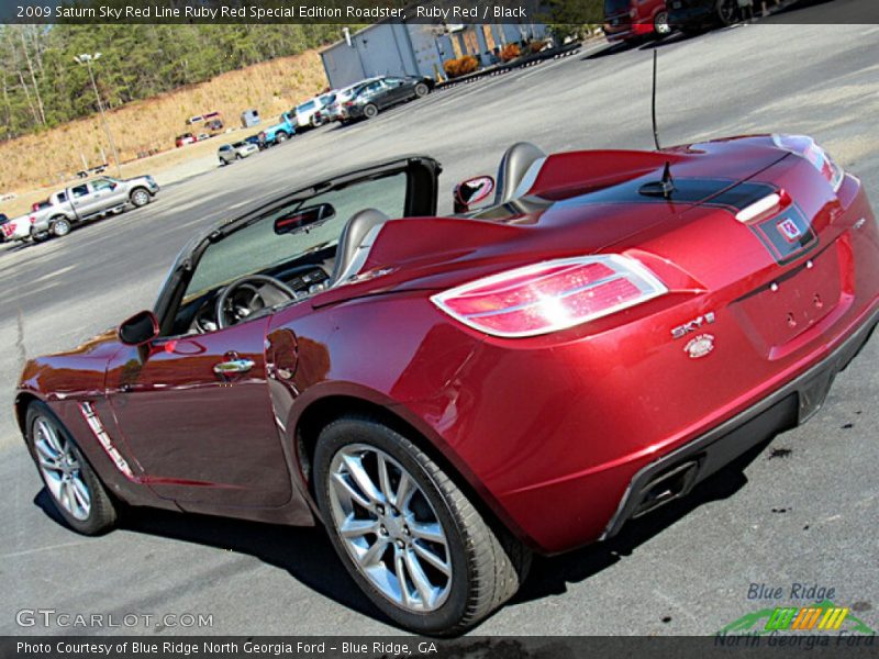 Ruby Red / Black 2009 Saturn Sky Red Line Ruby Red Special Edition Roadster