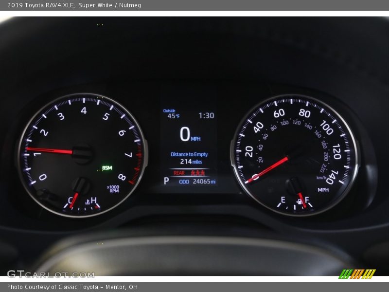  2019 RAV4 XLE XLE Gauges