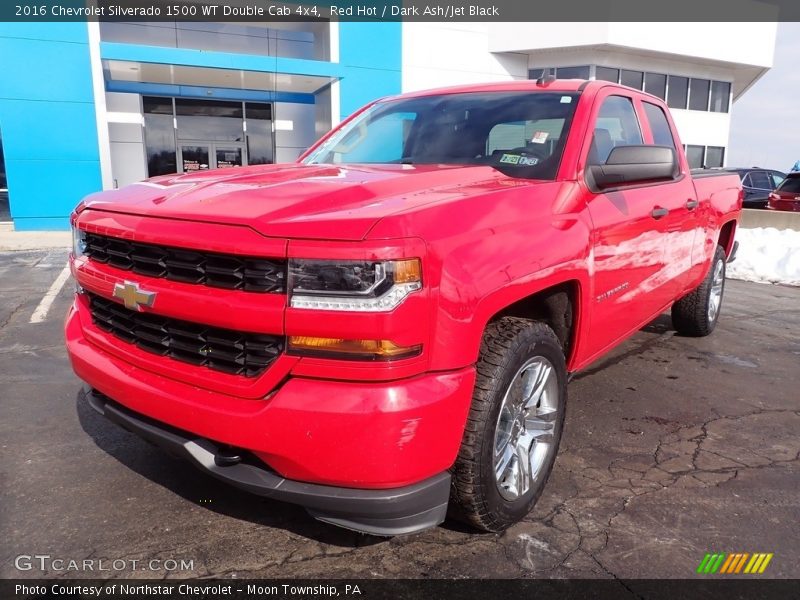 2016 Silverado 1500 WT Double Cab 4x4 Red Hot