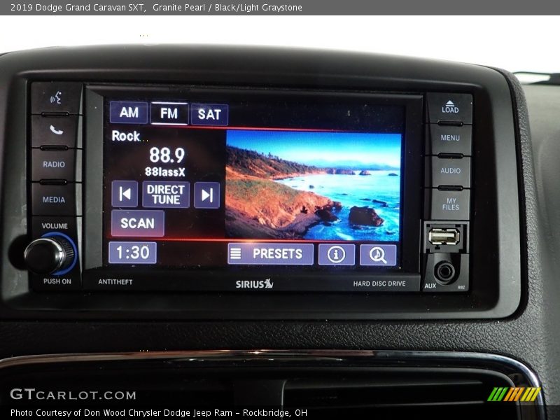 Granite Pearl / Black/Light Graystone 2019 Dodge Grand Caravan SXT
