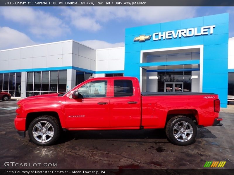  2016 Silverado 1500 WT Double Cab 4x4 Red Hot