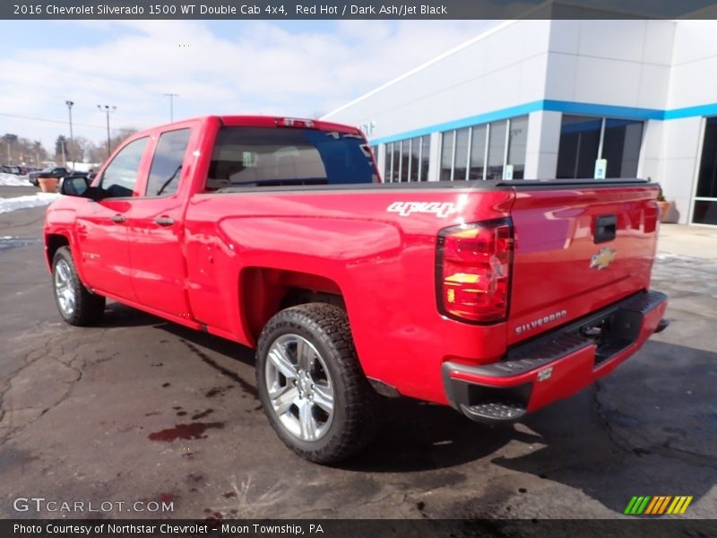  2016 Silverado 1500 WT Double Cab 4x4 Red Hot