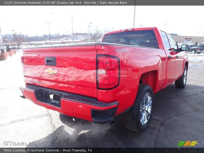  2016 Silverado 1500 WT Double Cab 4x4 Red Hot