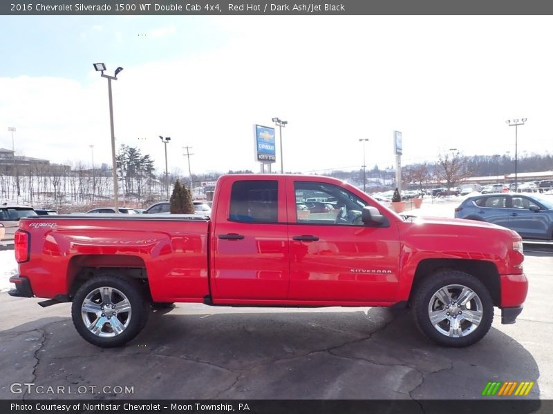  2016 Silverado 1500 WT Double Cab 4x4 Red Hot