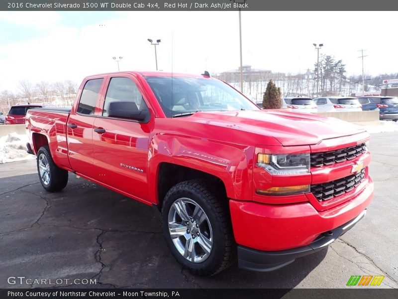  2016 Silverado 1500 WT Double Cab 4x4 Red Hot