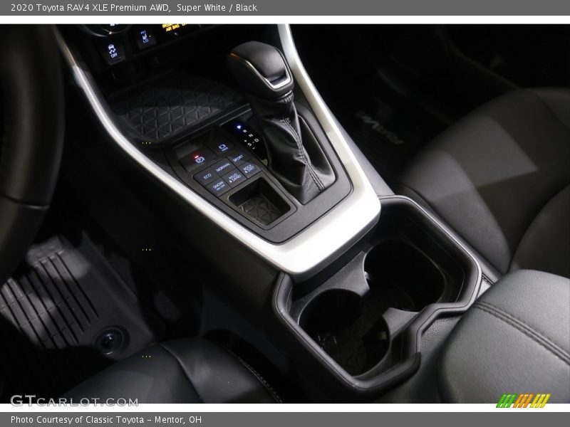 Super White / Black 2020 Toyota RAV4 XLE Premium AWD