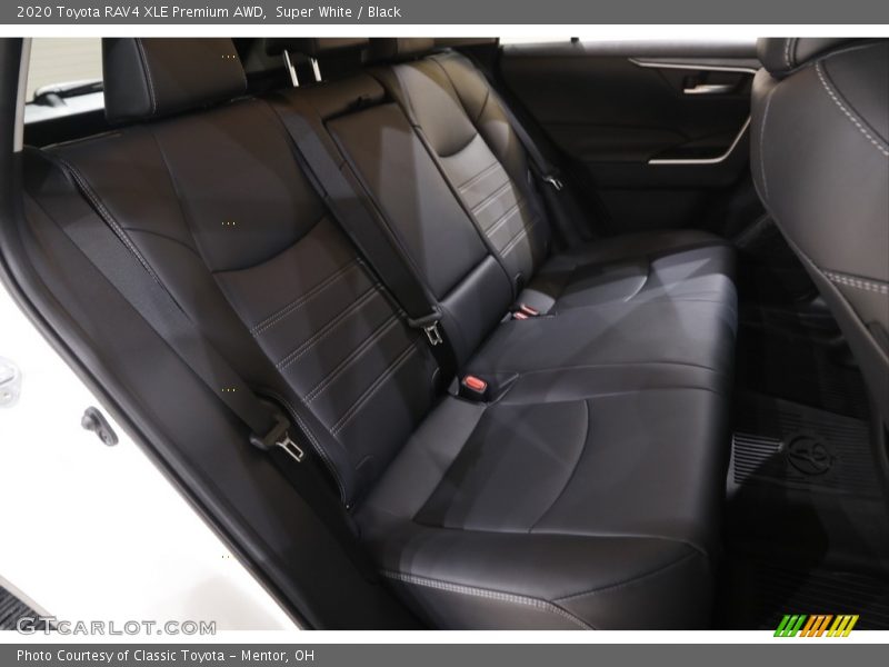 Super White / Black 2020 Toyota RAV4 XLE Premium AWD