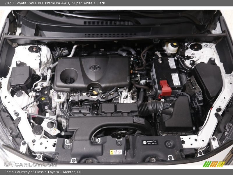Super White / Black 2020 Toyota RAV4 XLE Premium AWD