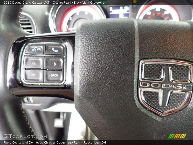 Granite Pearl / Black/Light Graystone 2019 Dodge Grand Caravan SXT