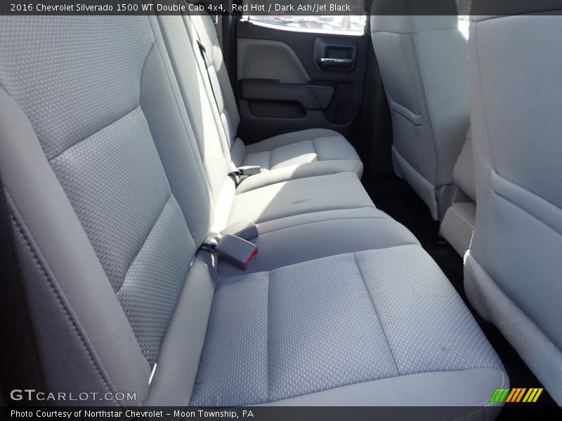 Rear Seat of 2016 Silverado 1500 WT Double Cab 4x4