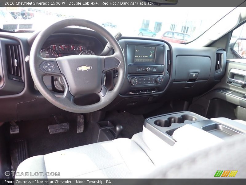 Dashboard of 2016 Silverado 1500 WT Double Cab 4x4