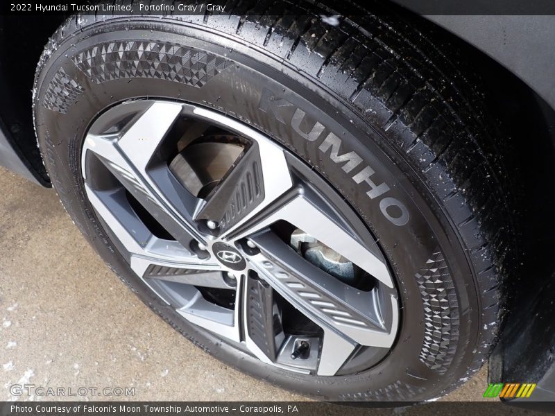 Portofino Gray / Gray 2022 Hyundai Tucson Limited