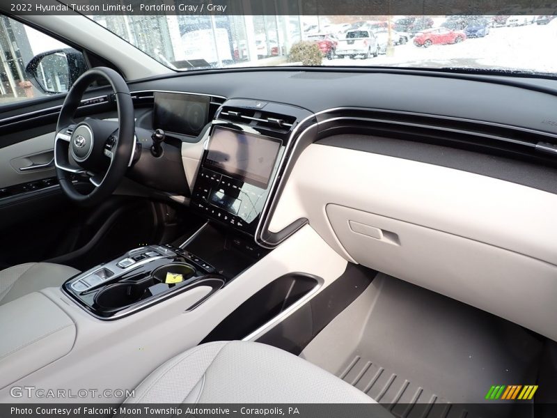  2022 Tucson Limited Gray Interior