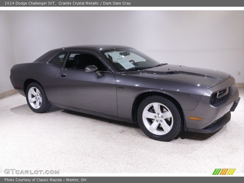 Granite Crystal Metallic / Dark Slate Gray 2014 Dodge Challenger SXT