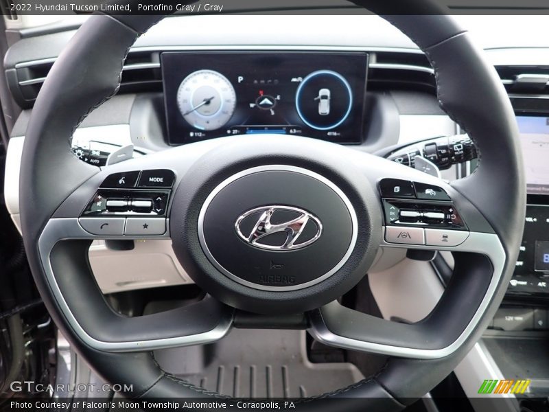  2022 Tucson Limited Steering Wheel