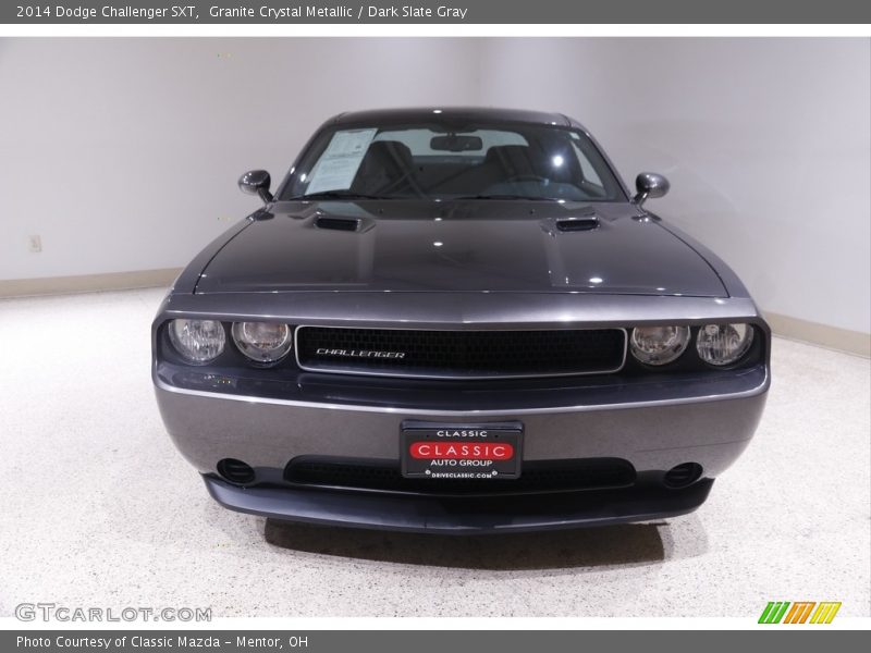 Granite Crystal Metallic / Dark Slate Gray 2014 Dodge Challenger SXT