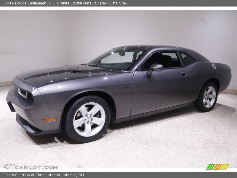 Granite Crystal Metallic / Dark Slate Gray 2014 Dodge Challenger SXT