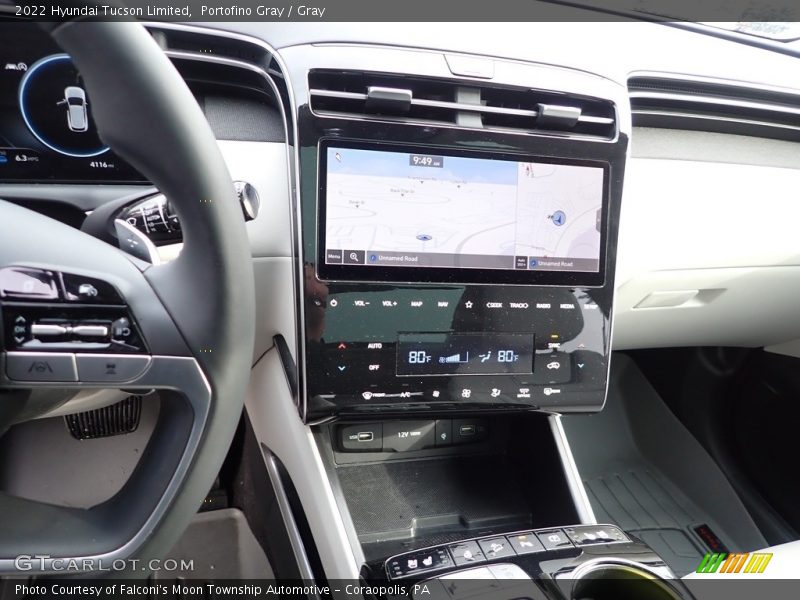 Portofino Gray / Gray 2022 Hyundai Tucson Limited