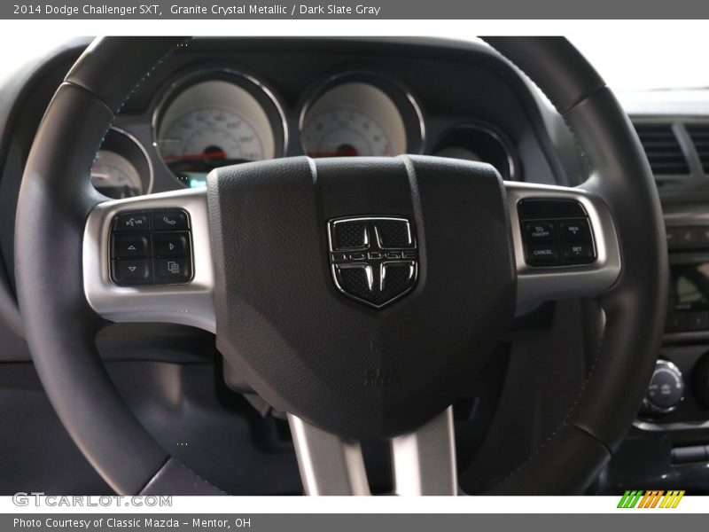 Granite Crystal Metallic / Dark Slate Gray 2014 Dodge Challenger SXT