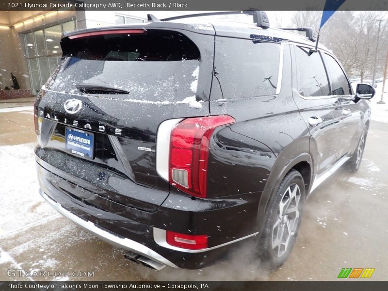Becketts Black / Black 2021 Hyundai Palisade Calligraphy AWD