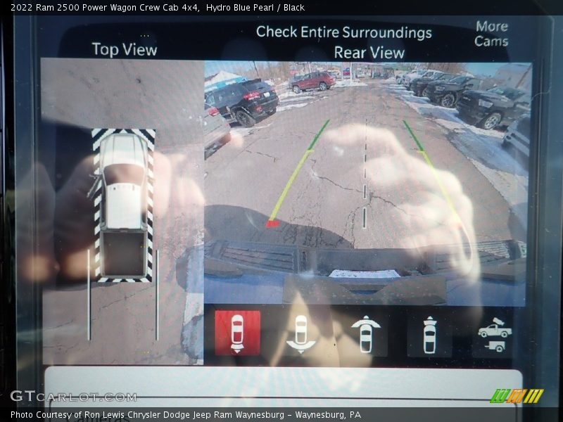 Hydro Blue Pearl / Black 2022 Ram 2500 Power Wagon Crew Cab 4x4