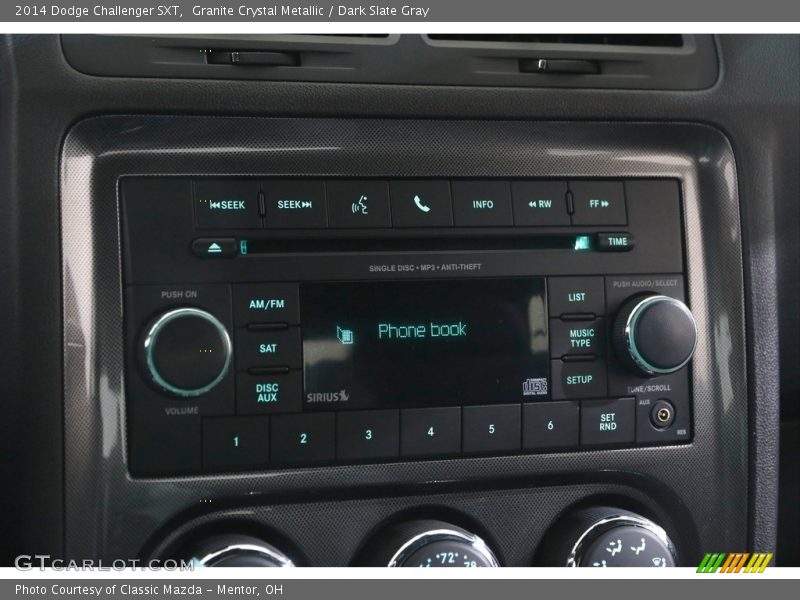 Granite Crystal Metallic / Dark Slate Gray 2014 Dodge Challenger SXT