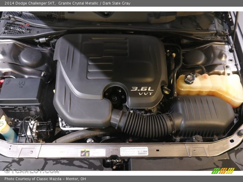 Granite Crystal Metallic / Dark Slate Gray 2014 Dodge Challenger SXT