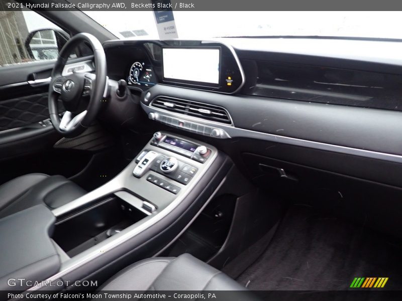 Dashboard of 2021 Palisade Calligraphy AWD