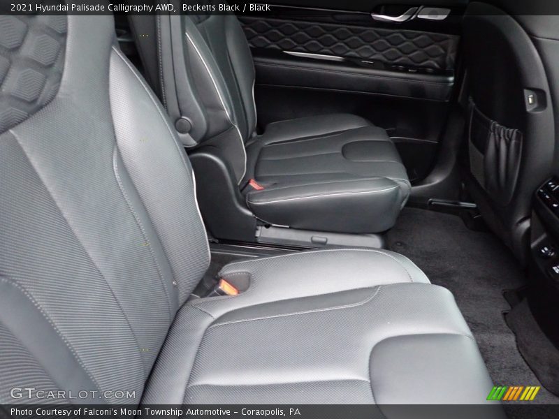 Rear Seat of 2021 Palisade Calligraphy AWD