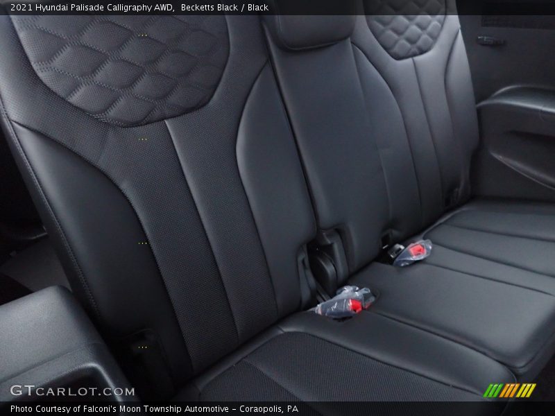 Rear Seat of 2021 Palisade Calligraphy AWD